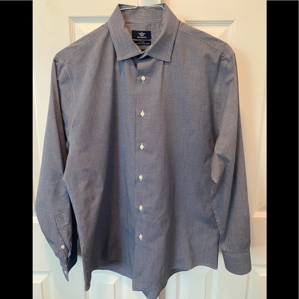 Men’s Fitted Docker Shirt ( L-161/2-32/33)